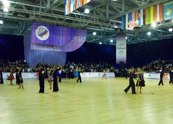 Открытый чемпионат России по танцевальному спорту.